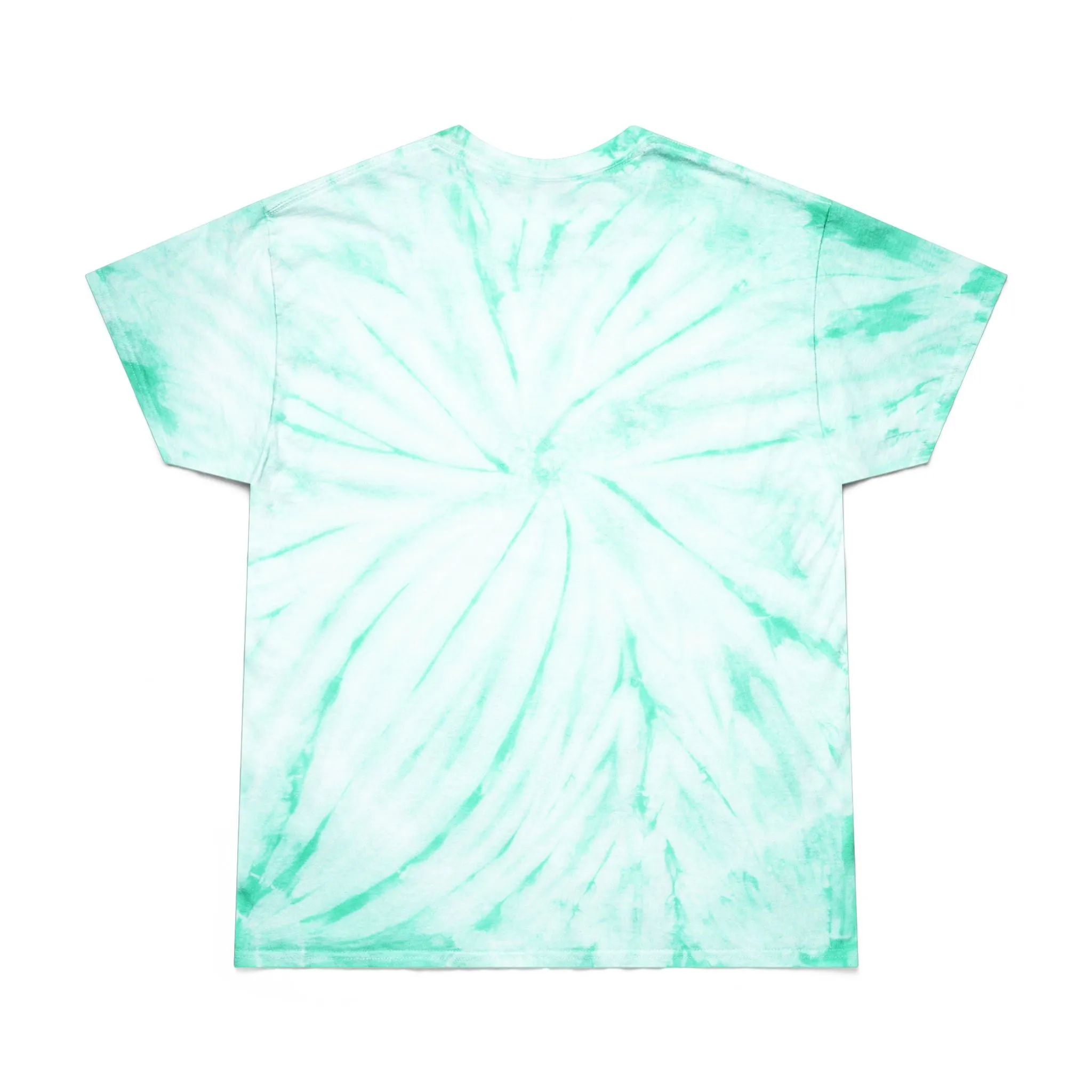 Vibrant Tie-Dye Tee with 'Fatty Naked' Design - Perfect for Summer Vibes