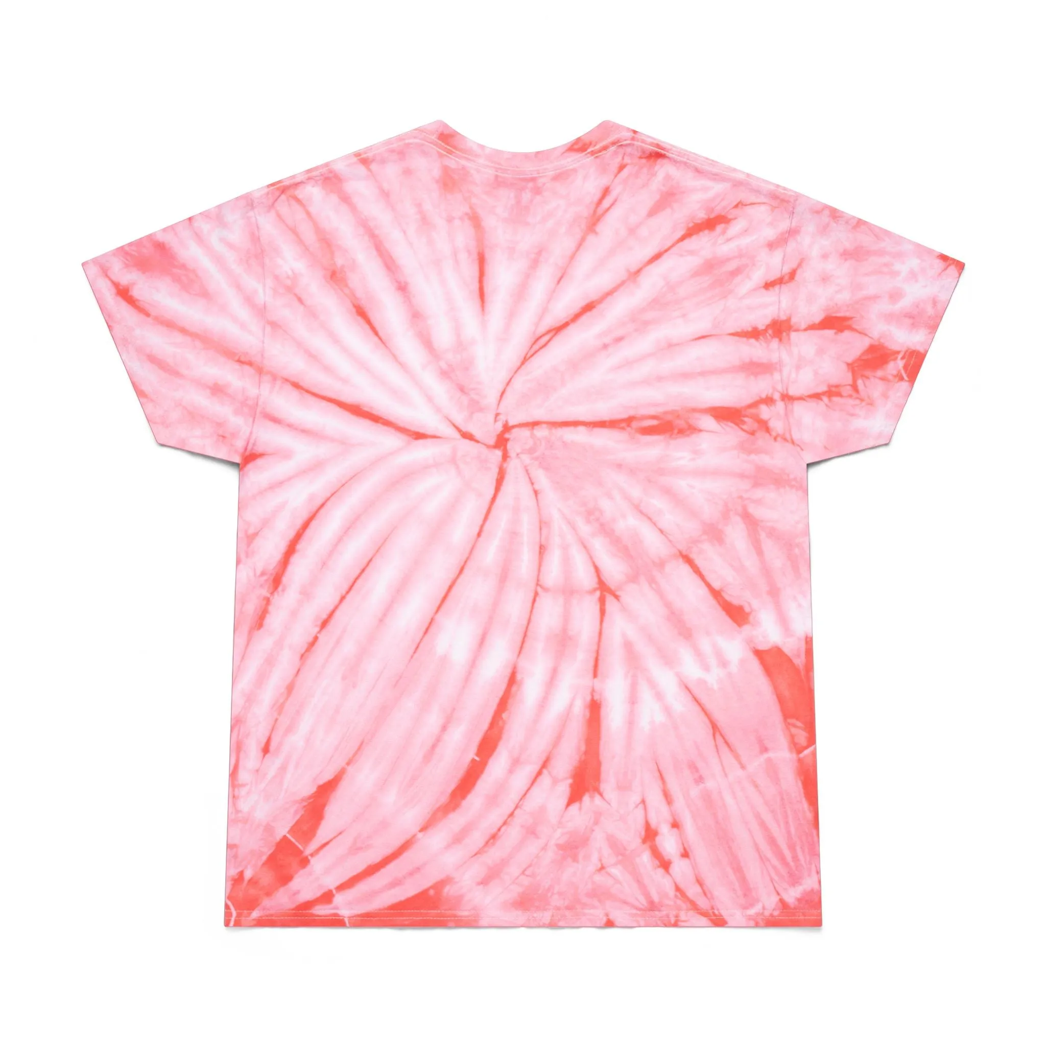 Vibrant Tie-Dye Tee with 'Fatty Naked' Design - Perfect for Summer Vibes