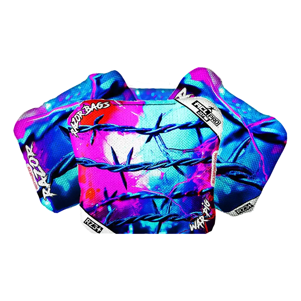 War Pig | Barbed Wire | ACL PRO Razor Cornhole Bags
