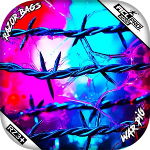 War Pig | Barbed Wire | ACL PRO Razor Cornhole Bags