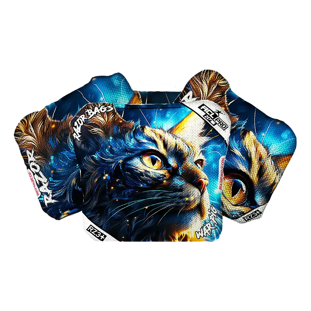War Pig | Cat Cosmos | ACL PRO Razor Cornhole Bags