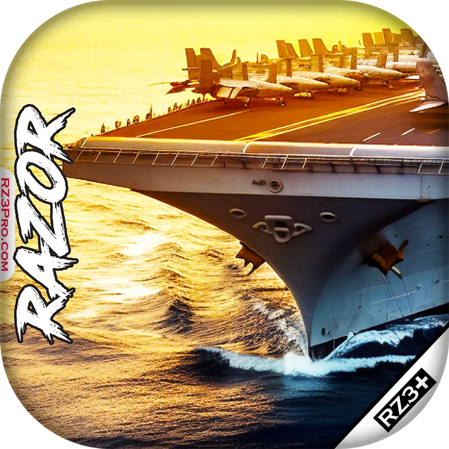 War Pig | Hero Aircraft Carrier | ACL PRO Razor Cornhole Bags