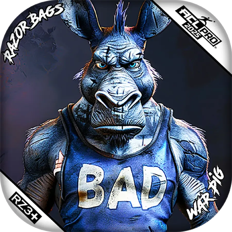 War Pig | Old Bad Ass | ACL PRO Razor Cornhole Bags