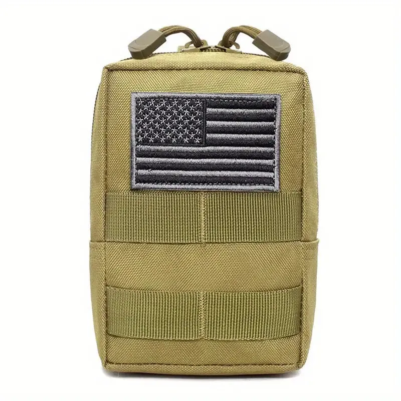 Wild West Waterproof Tactical Molle Waist Bag - Compact EDC Pouch for Hiking & Backpacking