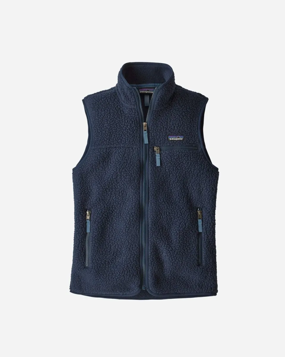 W´s Retro Pile Vest - Navy
