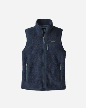 W´s Retro Pile Vest - Navy