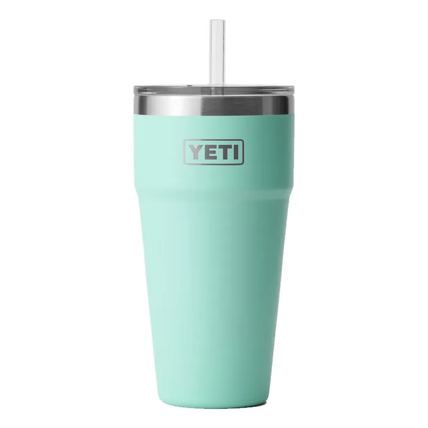 YETI Rambler 26 oz Stackable Cup with Straw Lid