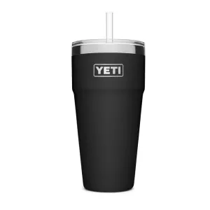 YETI Rambler 26 oz Stackable Cup with Straw Lid