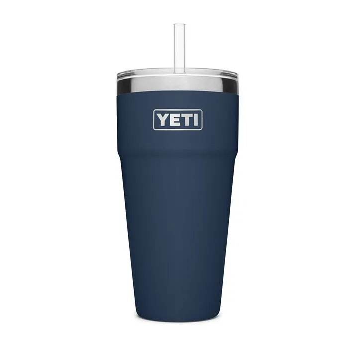 YETI Rambler 26 oz Stackable Cup with Straw Lid